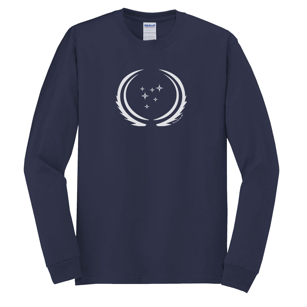 Star Trek: Discovery UFP Flag Adult Long Sleeve T - Shirt - Paramount Shop