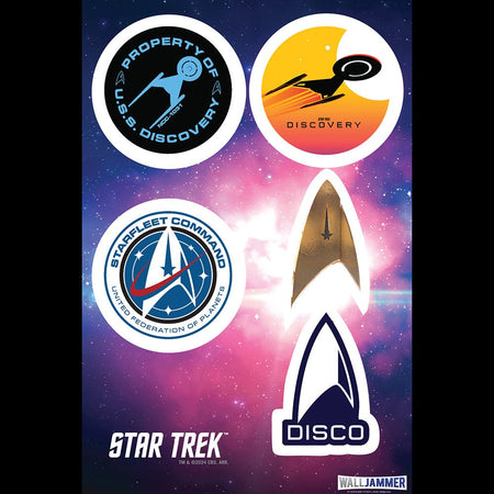 Star Trek: Discovery Wall Sticker Sheet - Paramount Shop