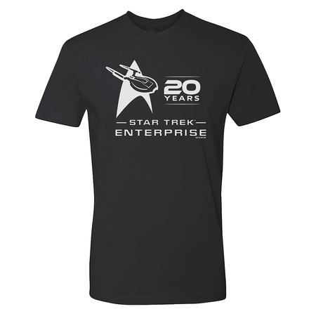 Star Trek: Enterprise 20th Anniversary Adult Short Sleeve T - Shirt - Paramount Shop