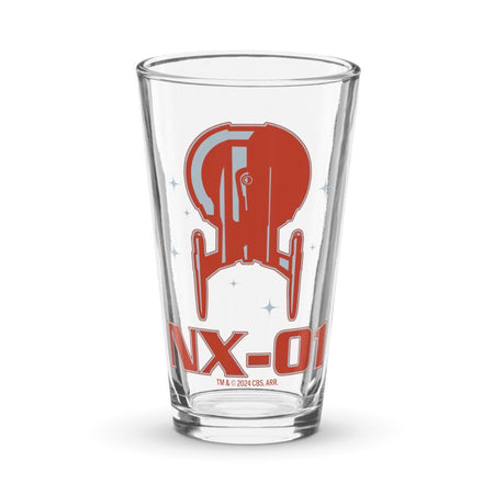 Star Trek: Enterprise NX - 01 Enterprise Pint Glass - Paramount Shop