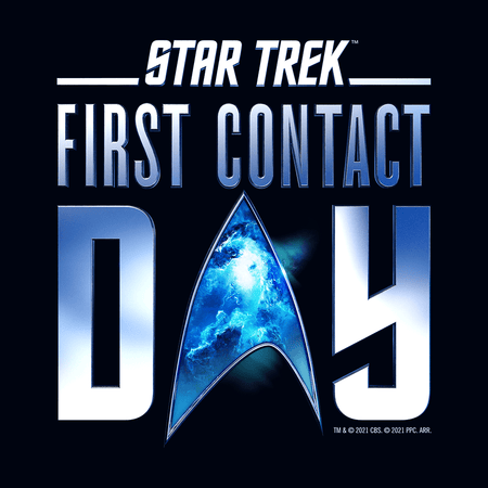 Star Trek: First Contact Day Nebula Logo Women's Short Sleeve T - Shirt - Paramount Shop