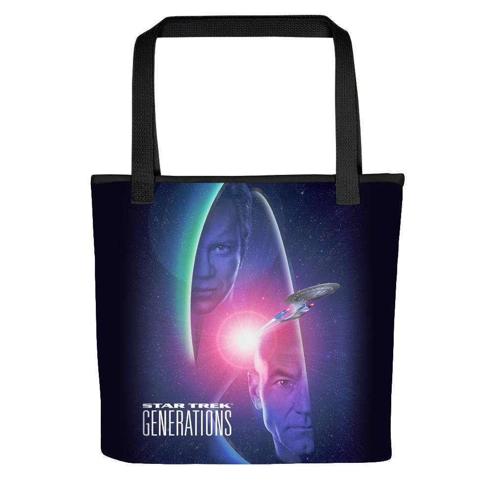 Star Trek: Generations Kirk & Picard Logo Premium Tote Bag - Paramount Shop