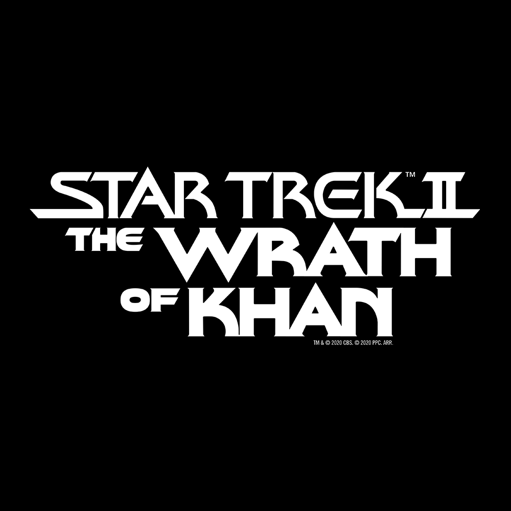 Star Trek II: The Wrath of Khan Logo Adult Short Sleeve T - Shirt - Paramount Shop