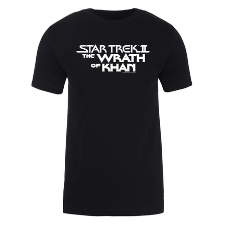 Star Trek II: The Wrath of Khan Logo Adult Short Sleeve T - Shirt - Paramount Shop