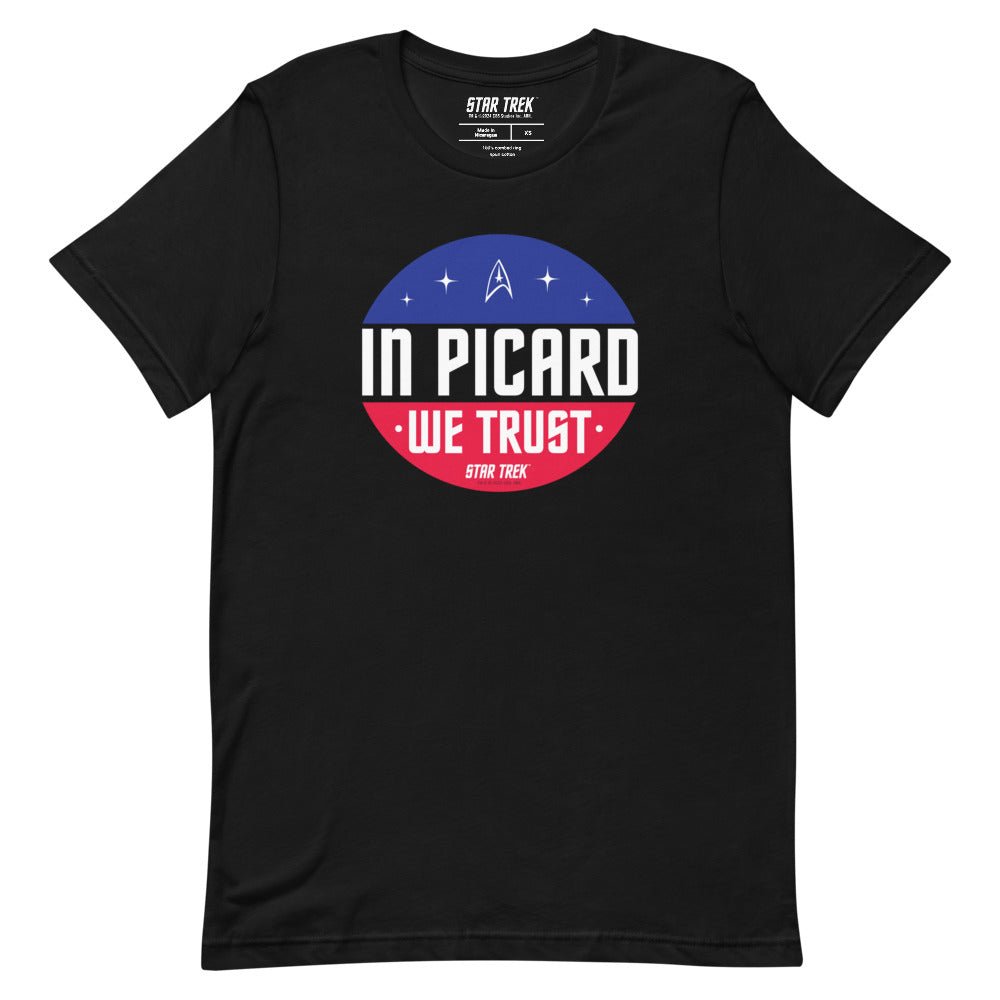 Star Trek In Picard We Trust Unisex T-Shirt - Paramount Shop