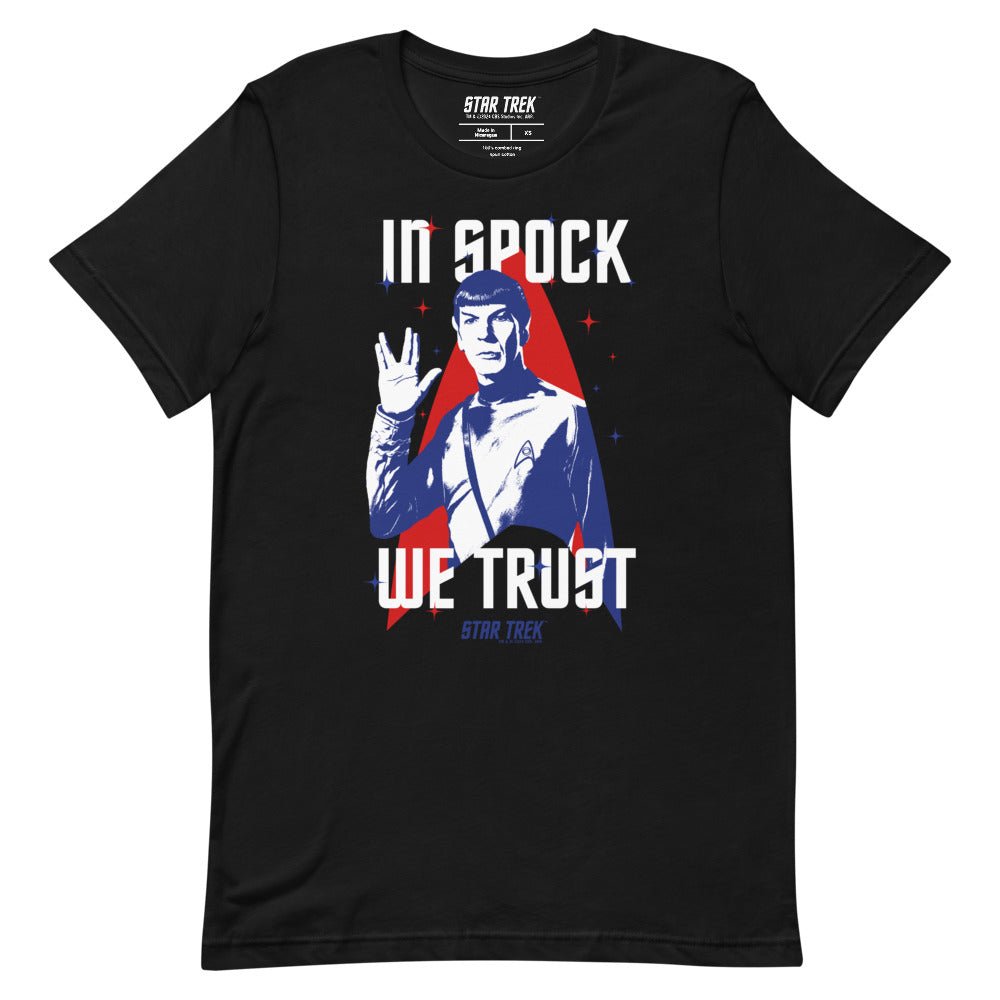 Star Trek In Spock We Trust Unisex T-Shirt - Paramount Shop