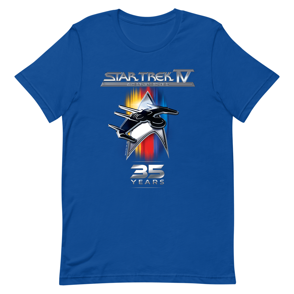 Star Trek IV: The Voyage Home 35th Anniversary Adult Short Sleeve T - Shirt - Paramount Shop