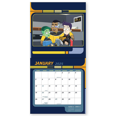 Star Trek: Lower Decks 2025 Wall Calendar - Paramount Shop