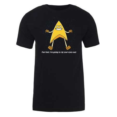 Star Trek: Lower Decks Badgey Fun Fact Adult Short Sleeve T - Shirt - Paramount Shop