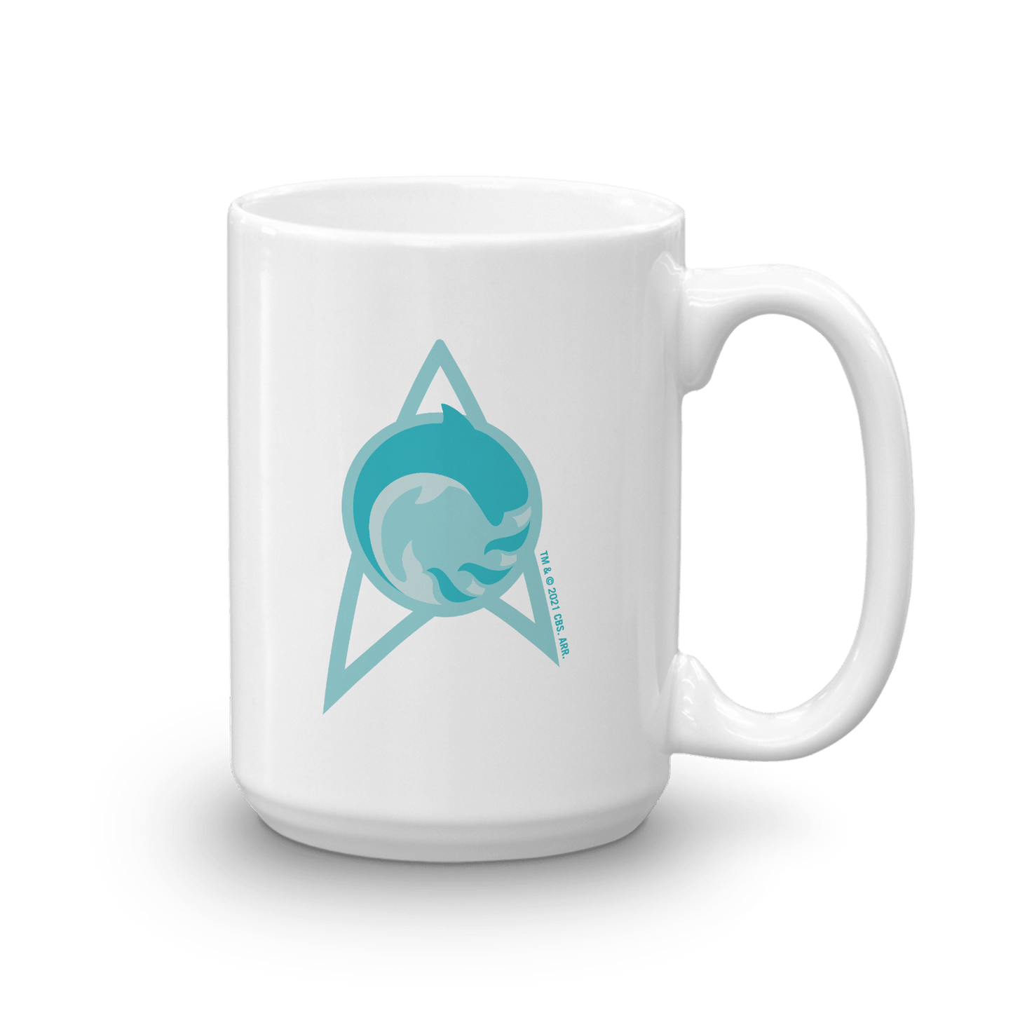 Star Trek: Lower Decks Cetacean Ops Delta Logo White Mug - Paramount Shop