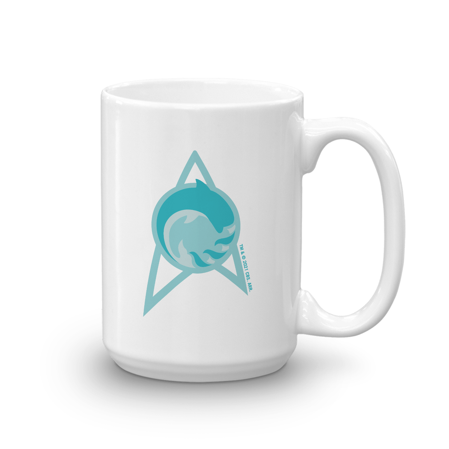 Star Trek: Lower Decks Cetacean Ops Delta Logo White Mug - Paramount Shop