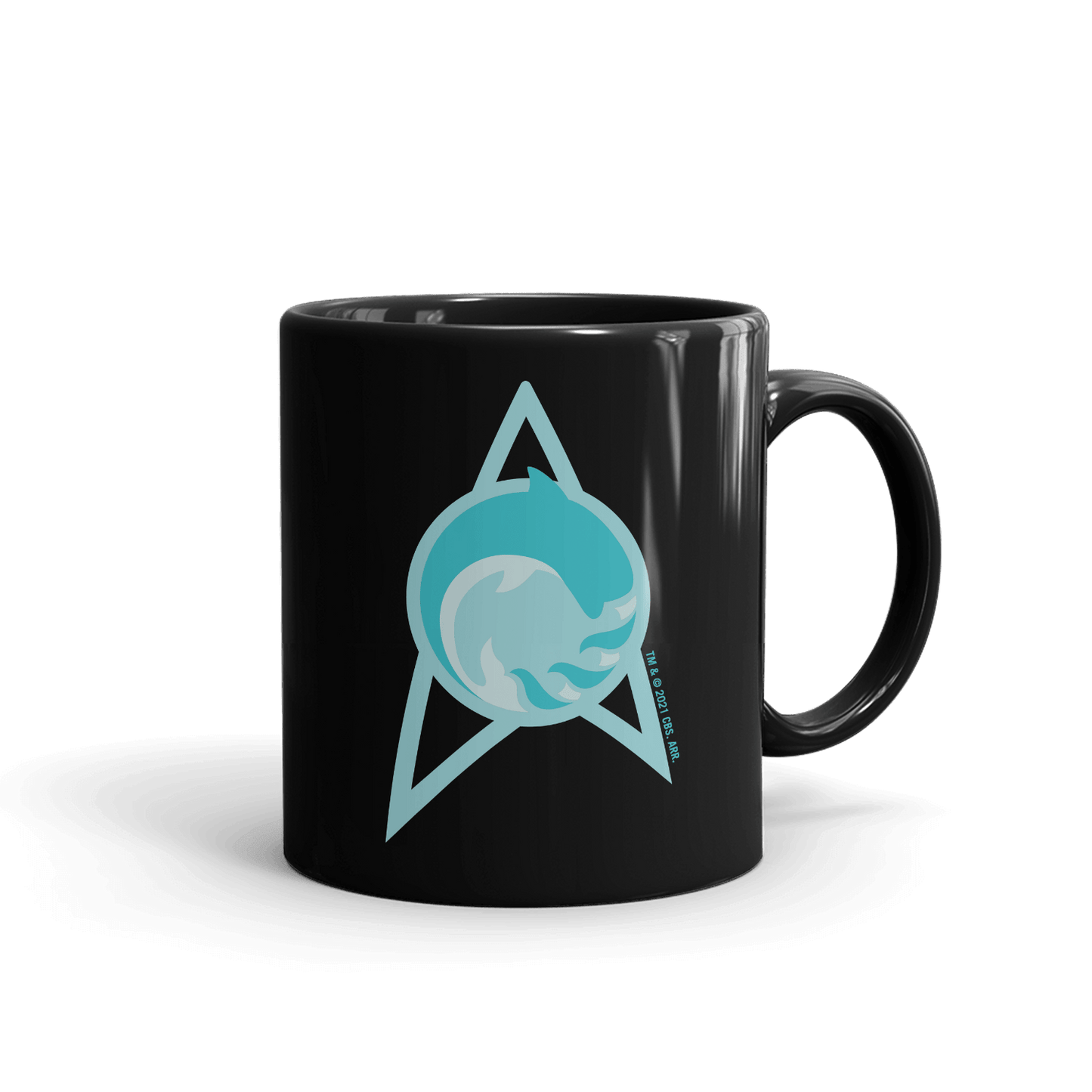 Star Trek: Lower Decks Cetacean Ops Delta Logo White Mug - Paramount Shop