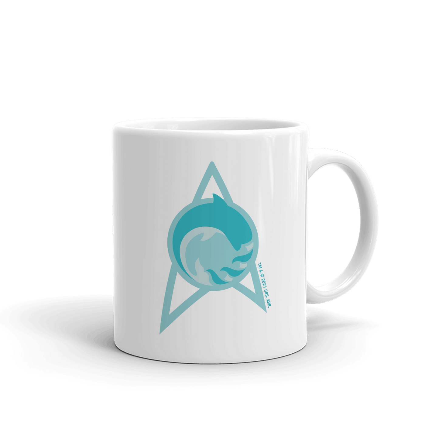 Star Trek: Lower Decks Cetacean Ops Delta Logo White Mug - Paramount Shop