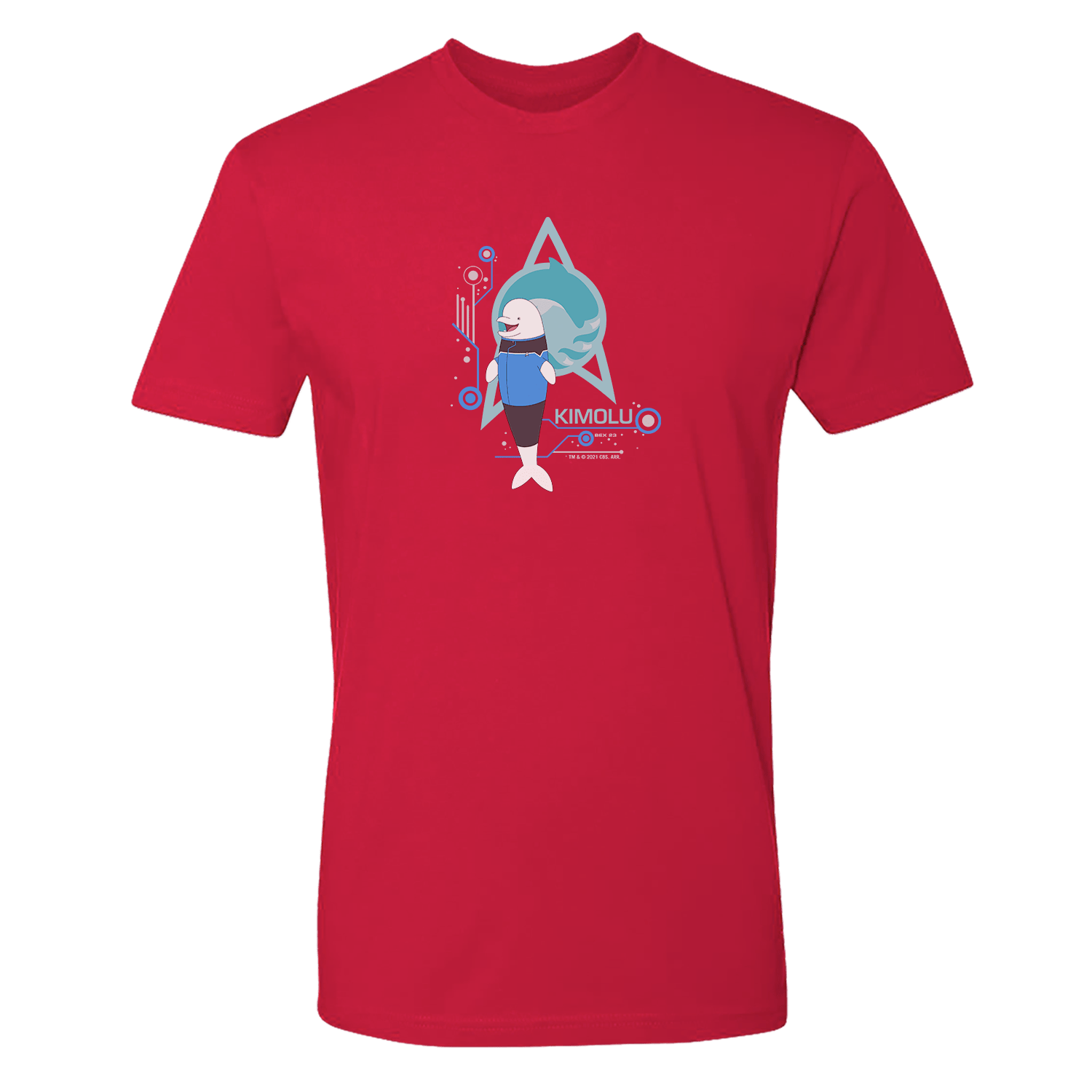 Star Trek: Lower Decks Kimolu Cetacean Ops Delta Logo Adult Short Sleeve T - Shirt - Paramount Shop