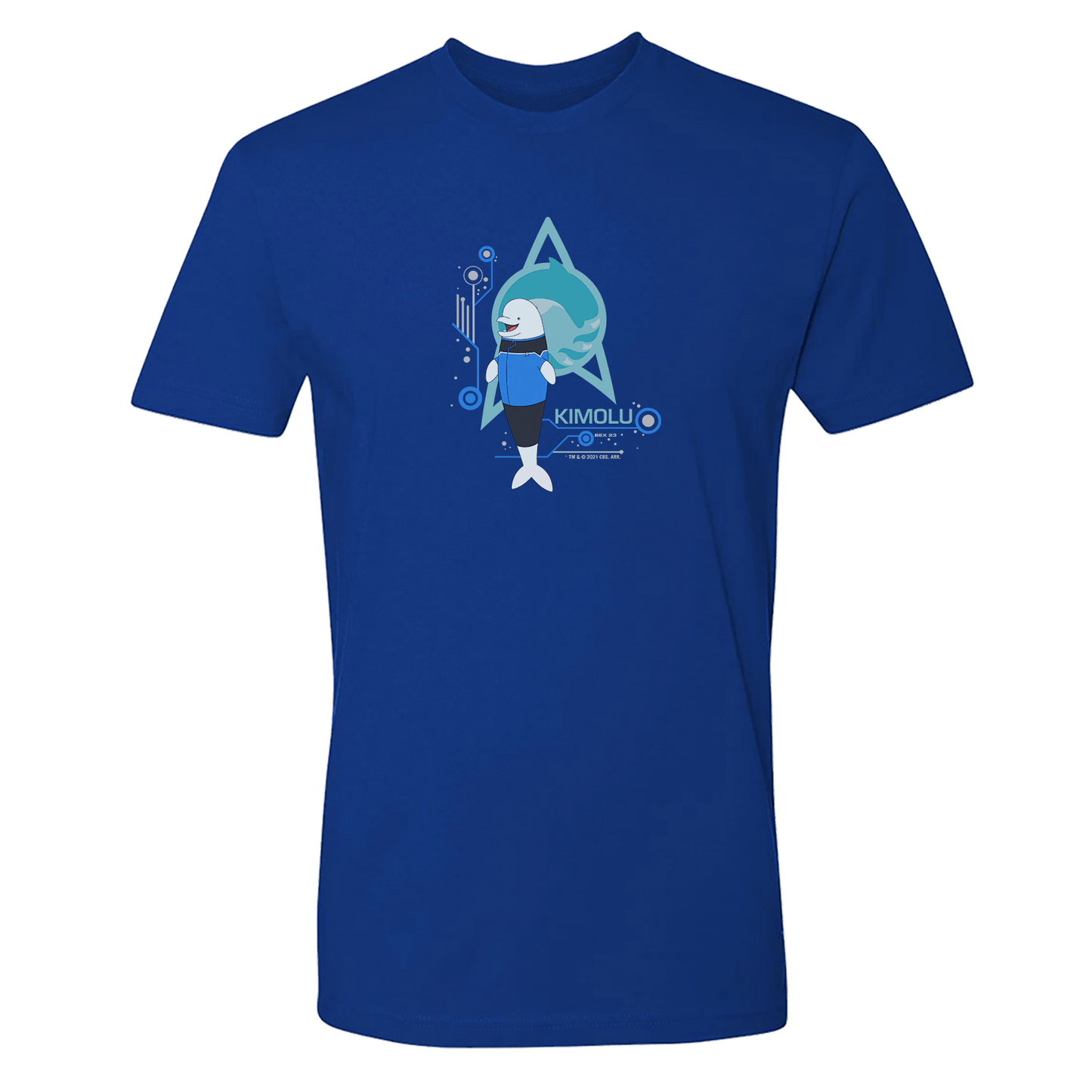 Star Trek: Lower Decks Kimolu Cetacean Ops Delta Logo Adult Short Sleeve T - Shirt - Paramount Shop