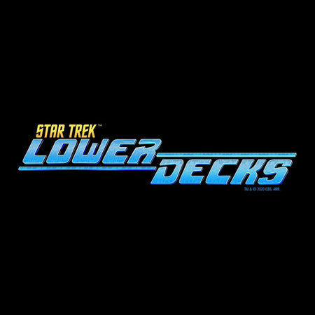 Star Trek: Lower Decks Logo Adult Short Sleeve T - Shirt - Paramount Shop