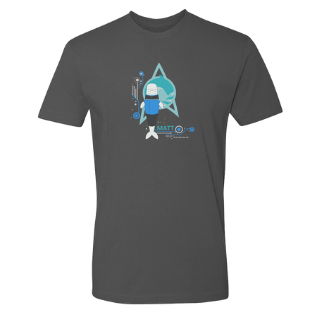 Star Trek: Lower Decks Matt Cetacean Ops Delta Logo Adult Short Sleeve T - Shirt - Paramount Shop