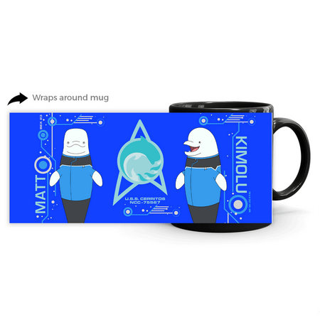 Star Trek: Lower Decks Matt & Kimolu White Mug - Paramount Shop