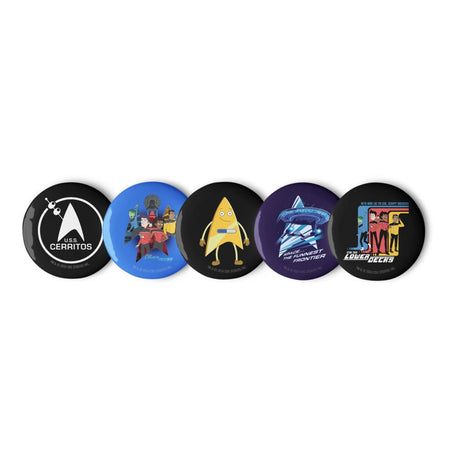 Star Trek: Lower Decks Pin Set - Paramount Shop