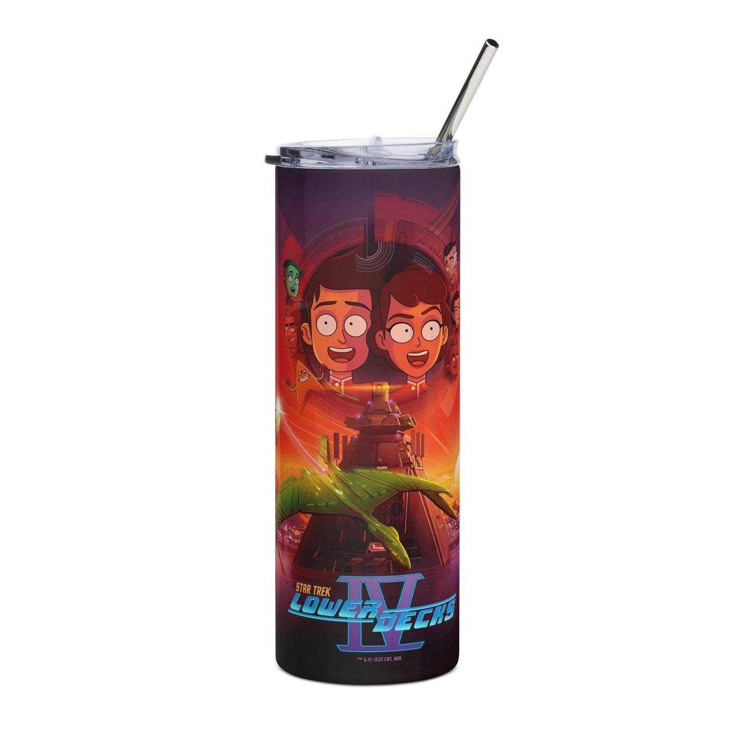 Star Trek Lower Decks Season 4 Stainless Steel Tumbler - Paramount Shop