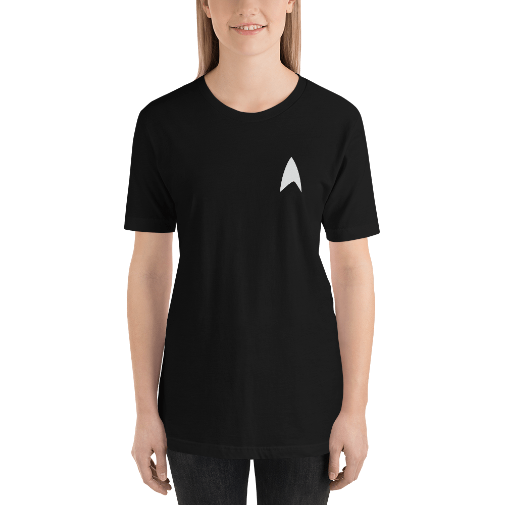 Star Trek: Lower Decks Space The Funnest Frontier Black Unisex Premium T - Shirt - Paramount Shop