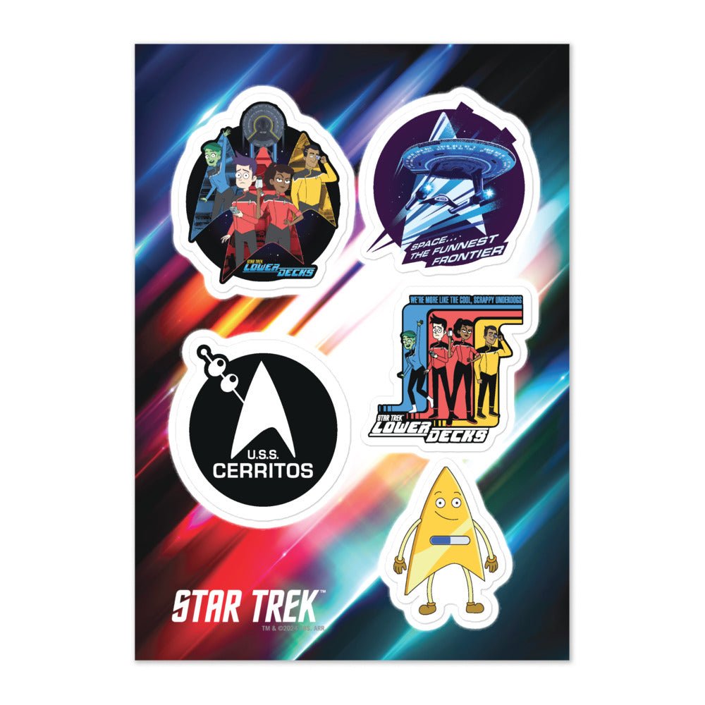 Star Trek: Lower Decks Sticker Sheet - Paramount Shop