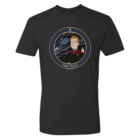 Star Trek: Lower Decks Tom Paris Plate Adult Short Sleeve T - Shirt - Paramount Shop