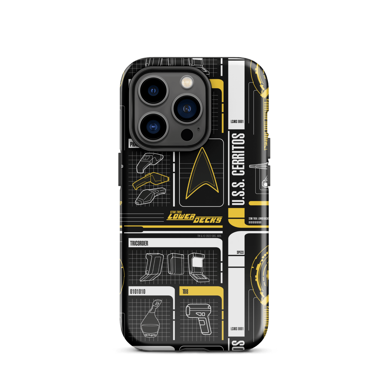 Star Trek: Lower Decks U.S.S Cerritos Pattern Tough Phone Case - iPhone - Paramount Shop