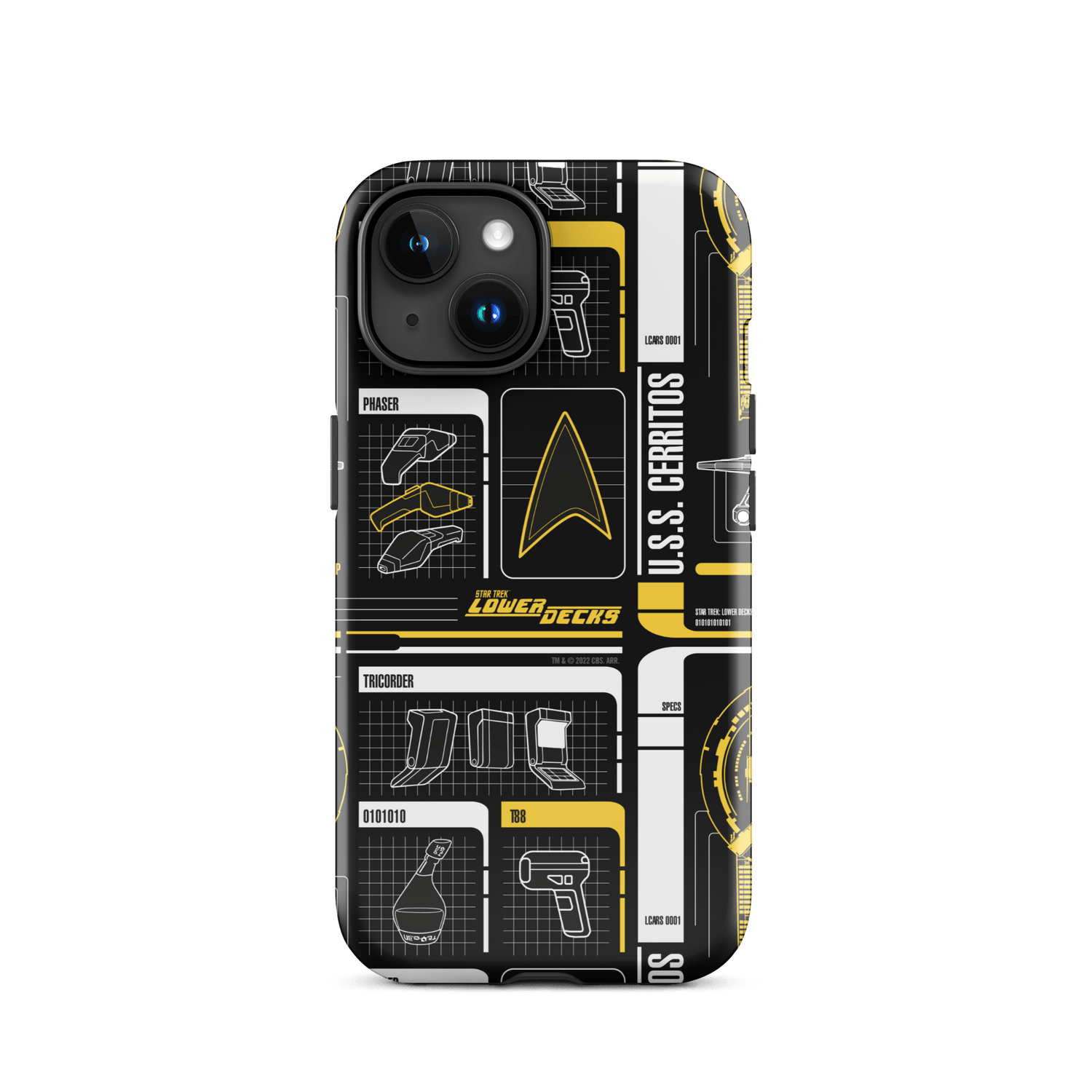 Star Trek: Lower Decks U.S.S Cerritos Pattern Tough Phone Case - iPhone - Paramount Shop