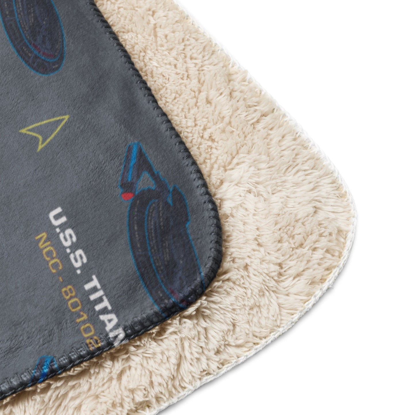 Star Trek: Lower Decks U.S.S. Titan Sherpa Blanket - Paramount Shop