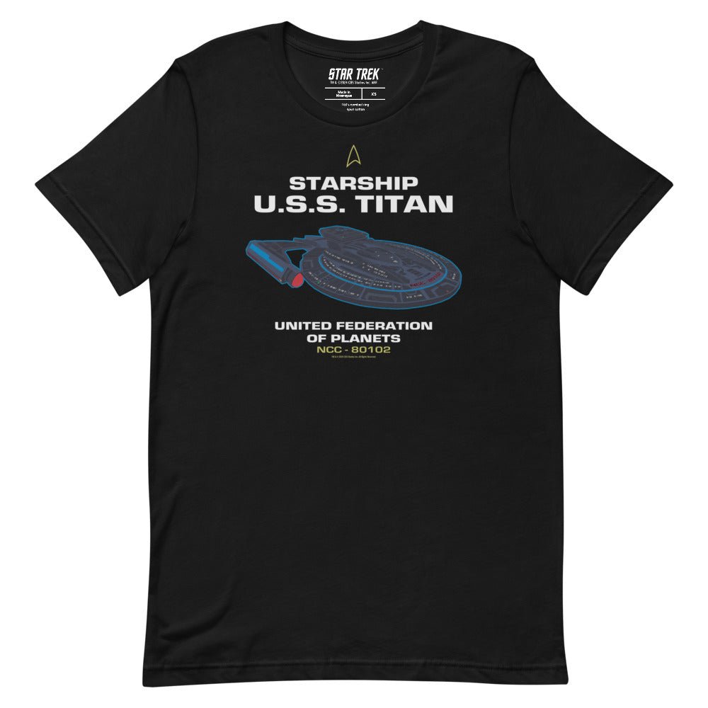 Star Trek: Lower Decks U.S.S. Titan T-Shirt - Paramount Shop