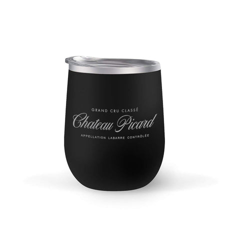 Star Trek: Picard Chateau Picard Logo 12 oz Stainless Steel Wine Tumbler with Straw - Paramount Shop