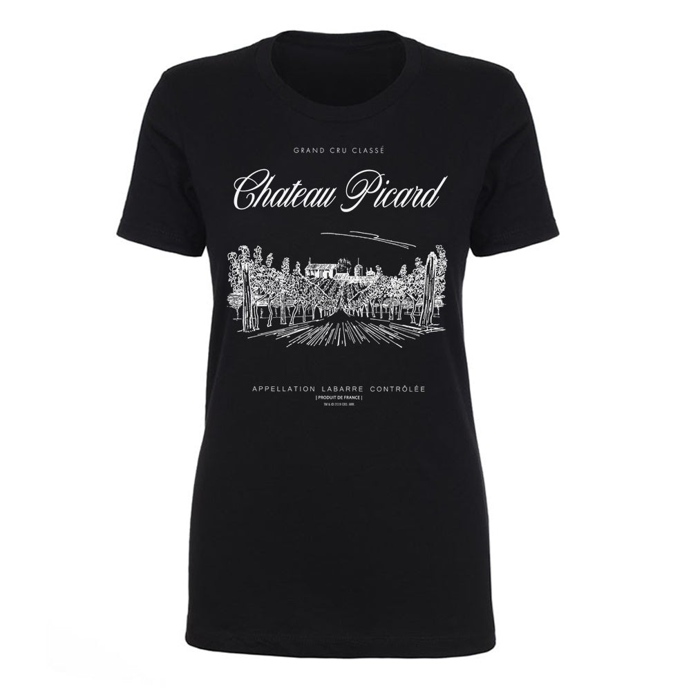 Star Trek: Picard Chateau Picard Vineyard Logo Women's Short Sleeve T - Shirt - Paramount Shop