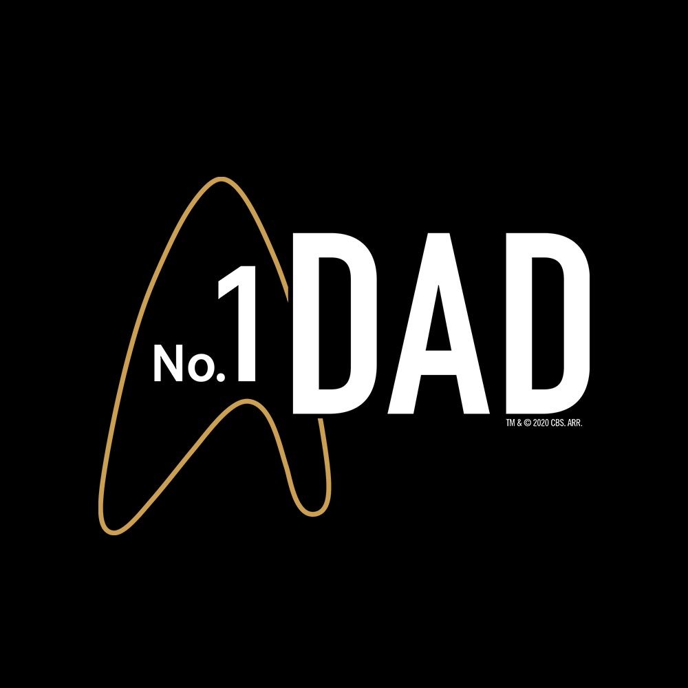 Star Trek: Picard No.1 Dad Adult Short Sleeve T - Shirt - Paramount Shop