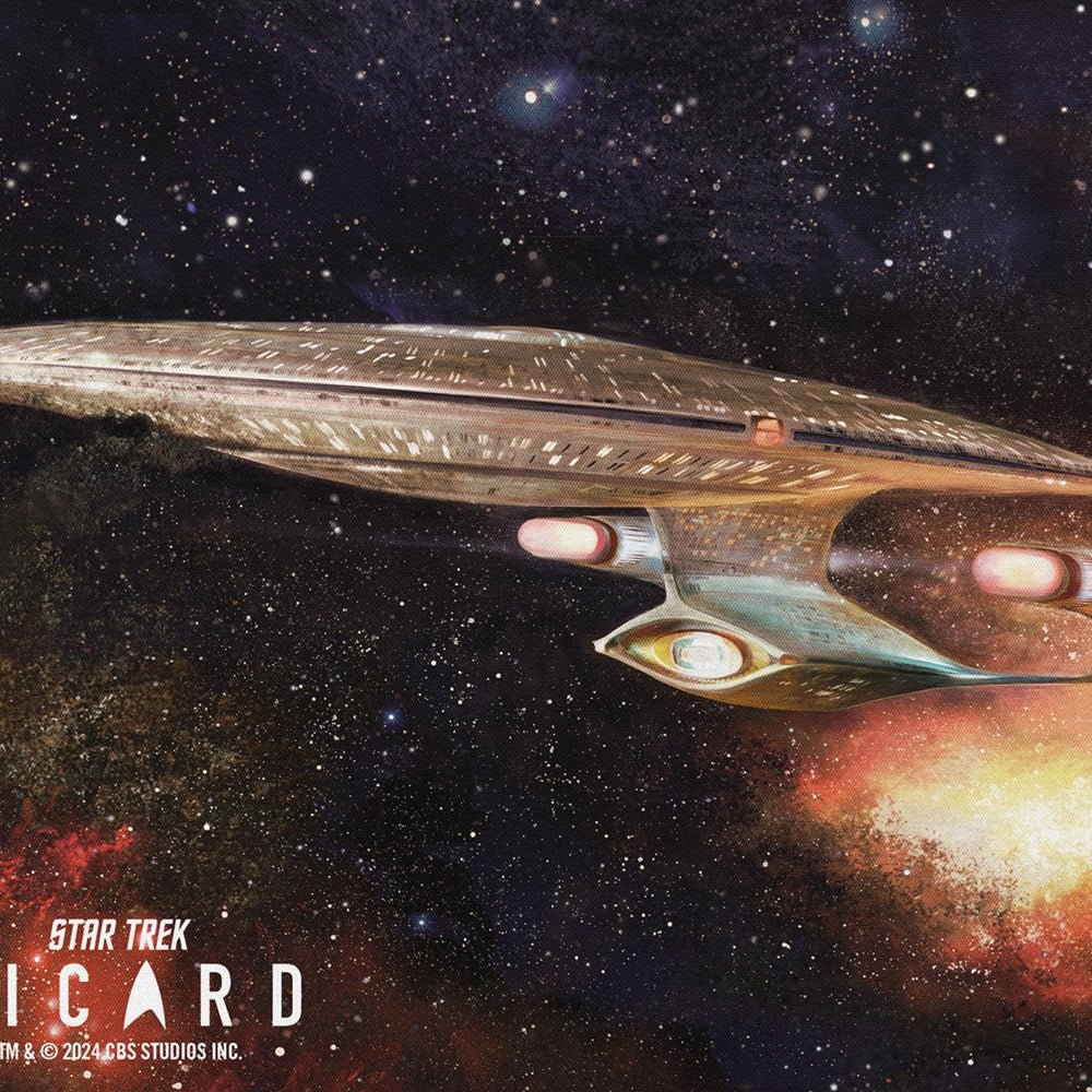 Star Trek: Picard U.S.S. Enterprise 1701 - D Mouse Pad - Paramount Shop