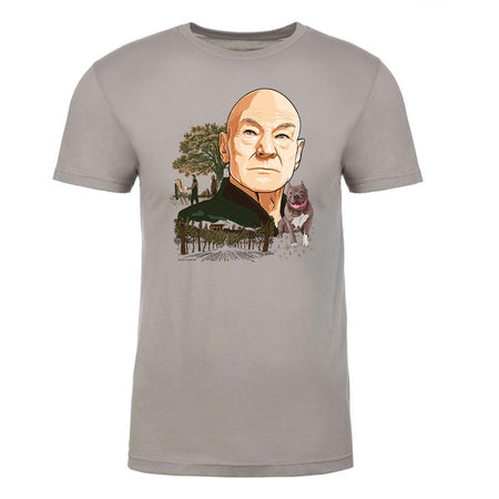 Star Trek: Picard Vineyard Portrait Adult Short Sleeve T - Shirt - Paramount Shop