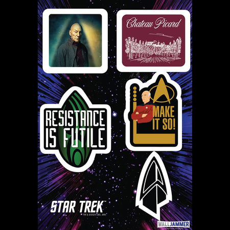 Star Trek: Picard Wall Sticker Sheet - Paramount Shop