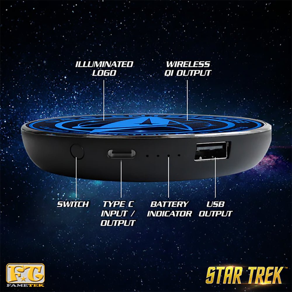 Star Trek Qi Wireless Charger - Paramount Shop