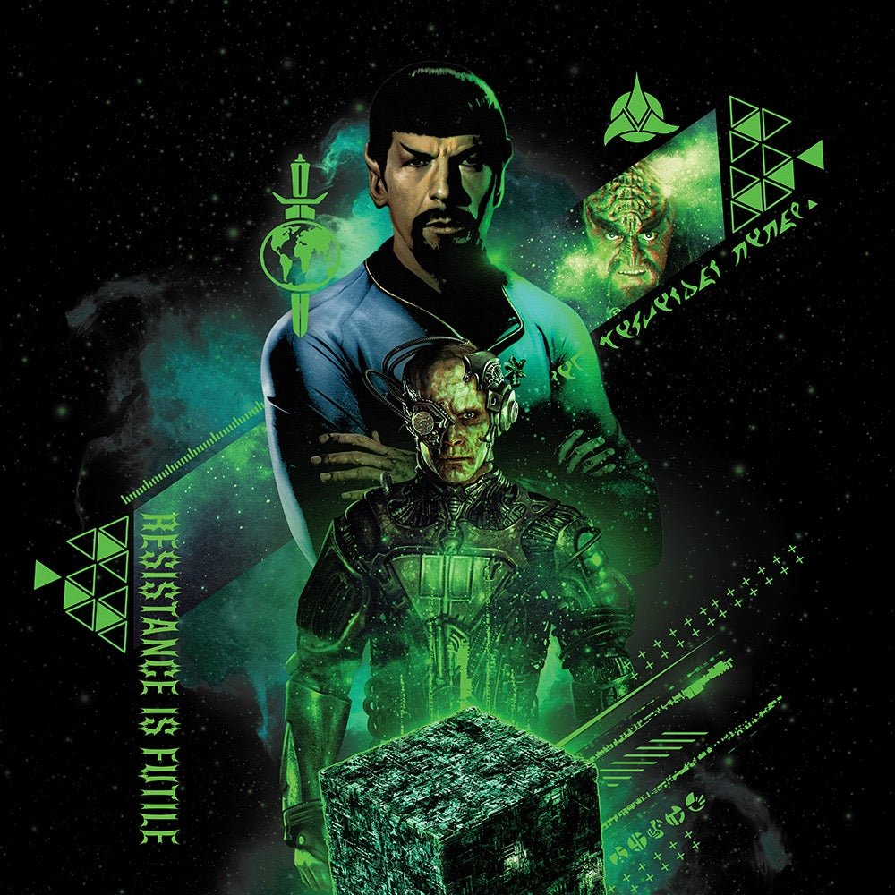 Star Trek Resistance Is Futile Premium Poster - Paramount Shop