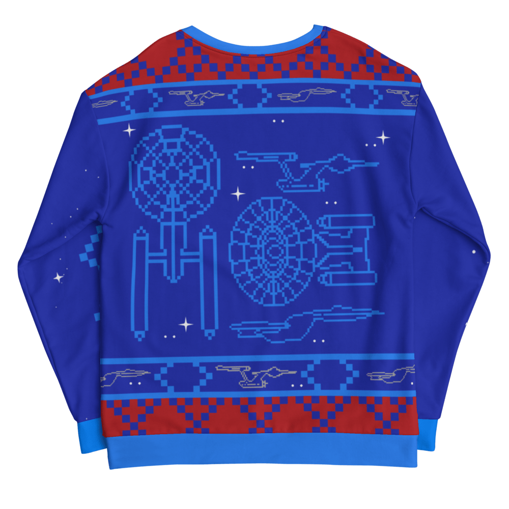 Star Trek Schemantics Holiday Unisex Crew Neck Sweatshirt - Paramount Shop