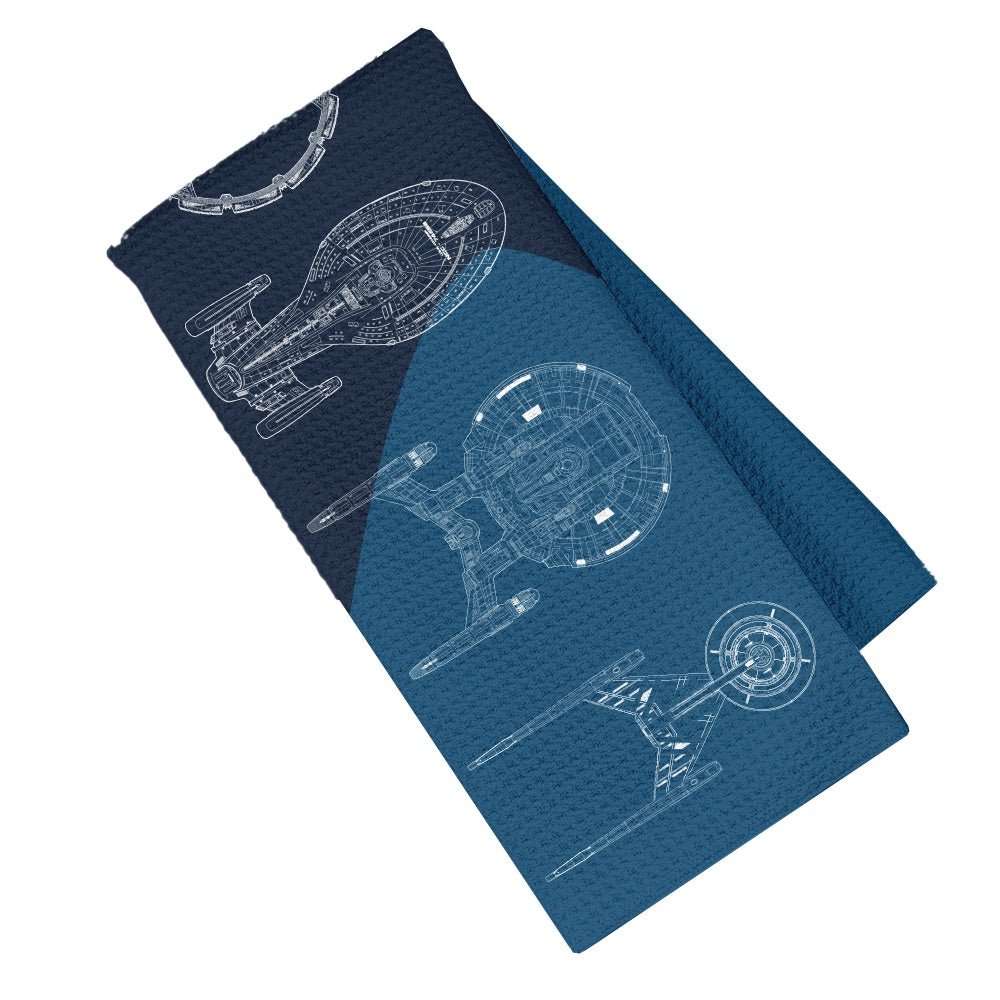 Star Trek Ships of the Line Kitchen Towel - Paramount Shop