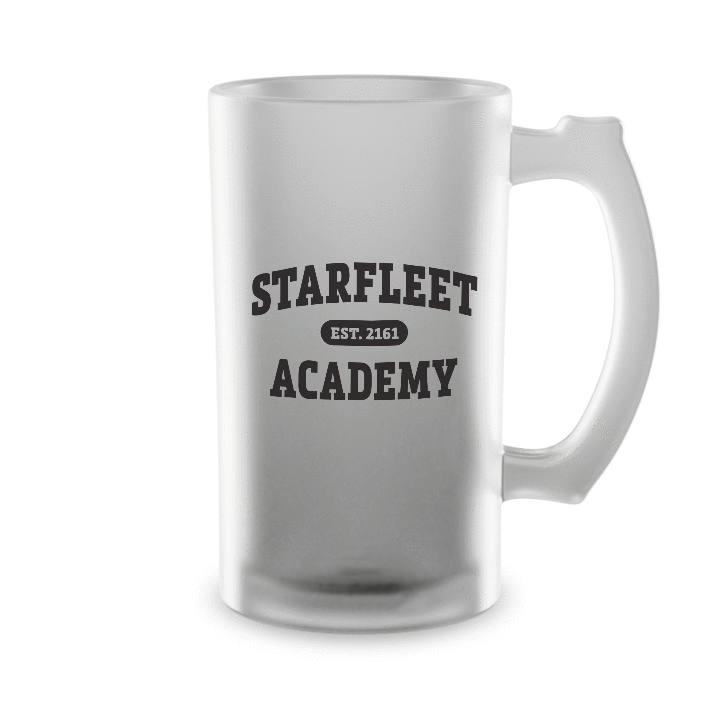 Star Trek: Starfleet Academy EST. 2161 16oz Frosted Beer Stein - Paramount Shop