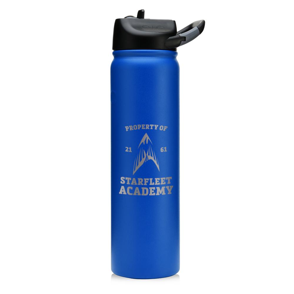 Star Trek: Starfleet Academy Flying Phoenix Delta Laser Engraved SIC Water Bottle - Paramount Shop