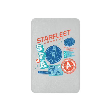 Star Trek: Starfleet Academy Icons Sherpa Blanket - Paramount Shop