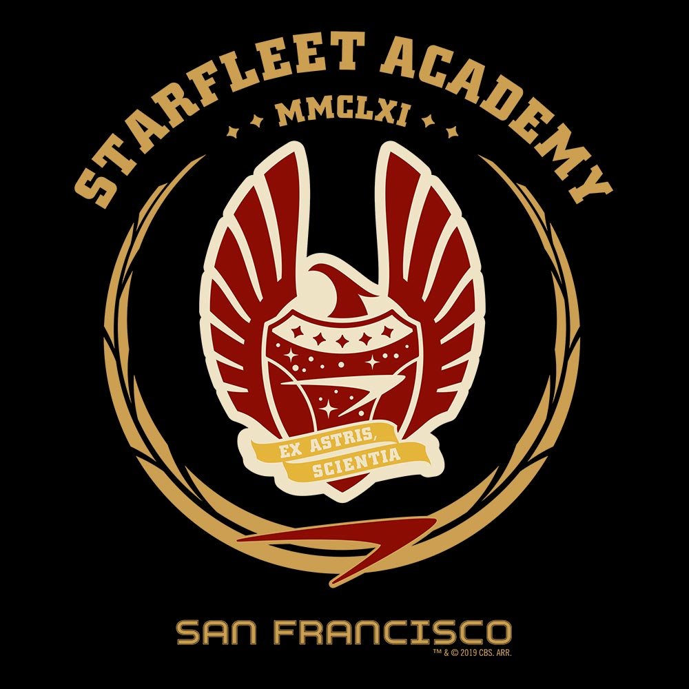 Star Trek Starfleet Academy San Francisco Phoenix Adult Short Sleeve T - Shirt - Paramount Shop
