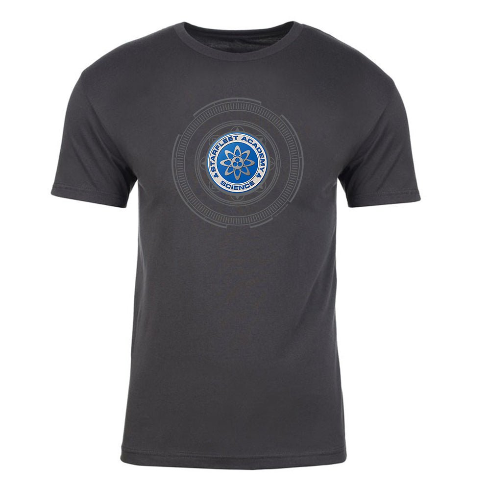 Star Trek Starfleet Academy Science Badge Adult Short Sleeve T - Shirt - Paramount Shop