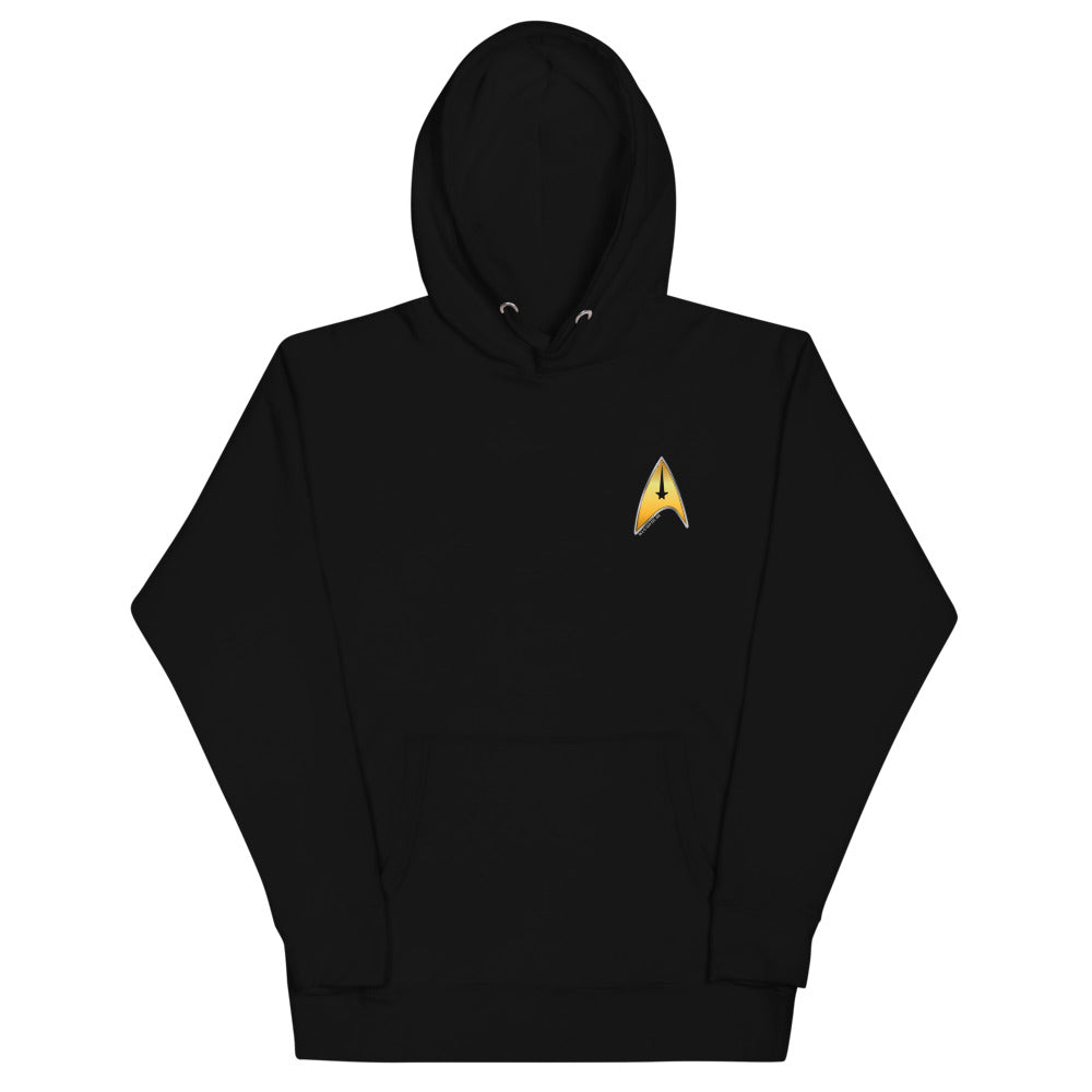 Star Trek: Strange New Worlds Command Badge Unisex Hoodie - Paramount Shop