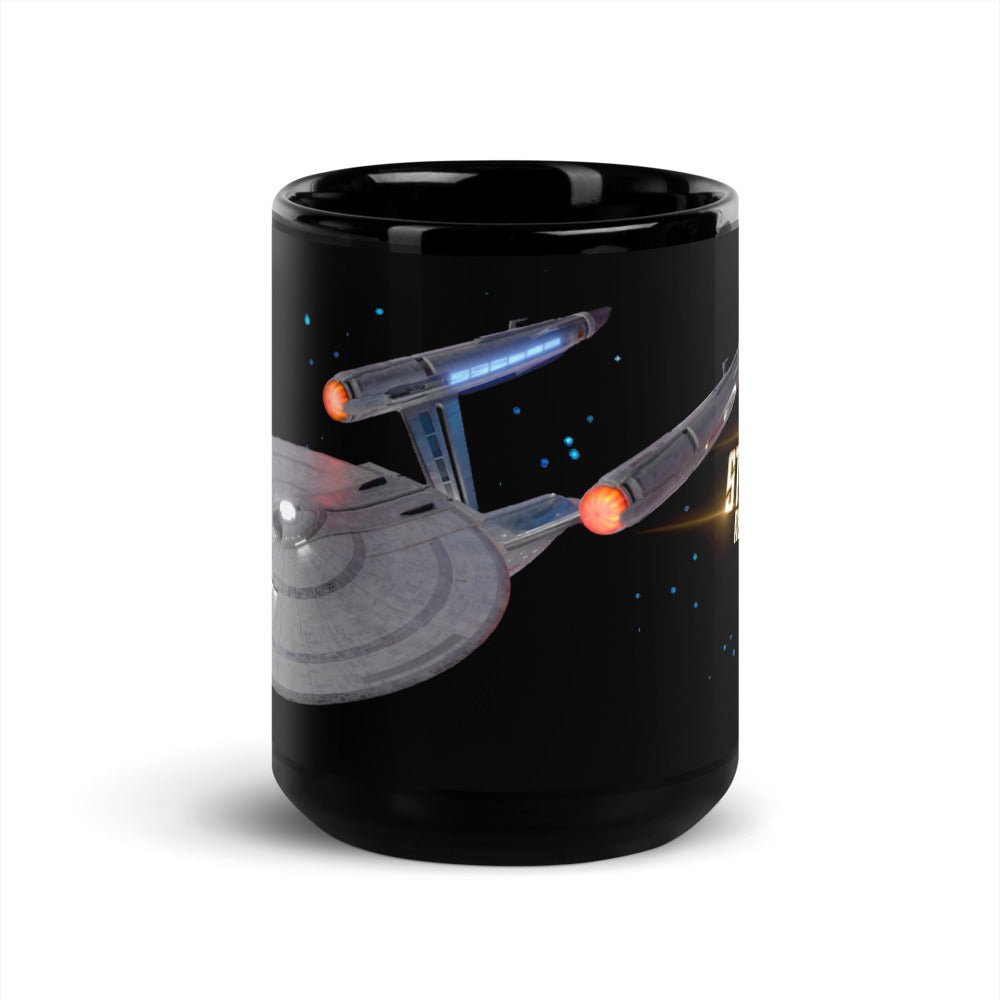 Star Trek: Strange New Worlds Enterprise Black Mug - Paramount Shop