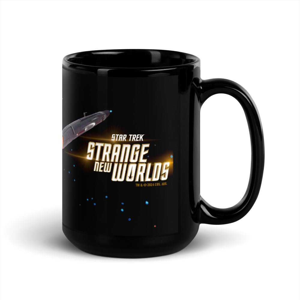 Star Trek: Strange New Worlds Enterprise Black Mug - Paramount Shop