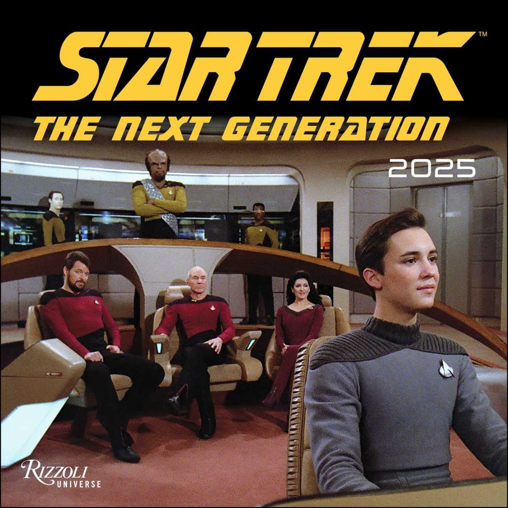 Star Trek: The Next Generation 2025 Wall Calendar - Paramount Shop